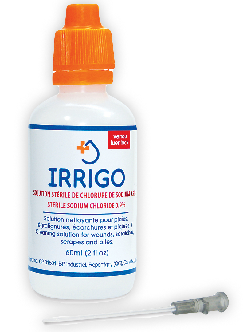 Image CHLORURE SODIUM 0.9% IRRIGO STERILE LUER LOCK 0,9% 60ML